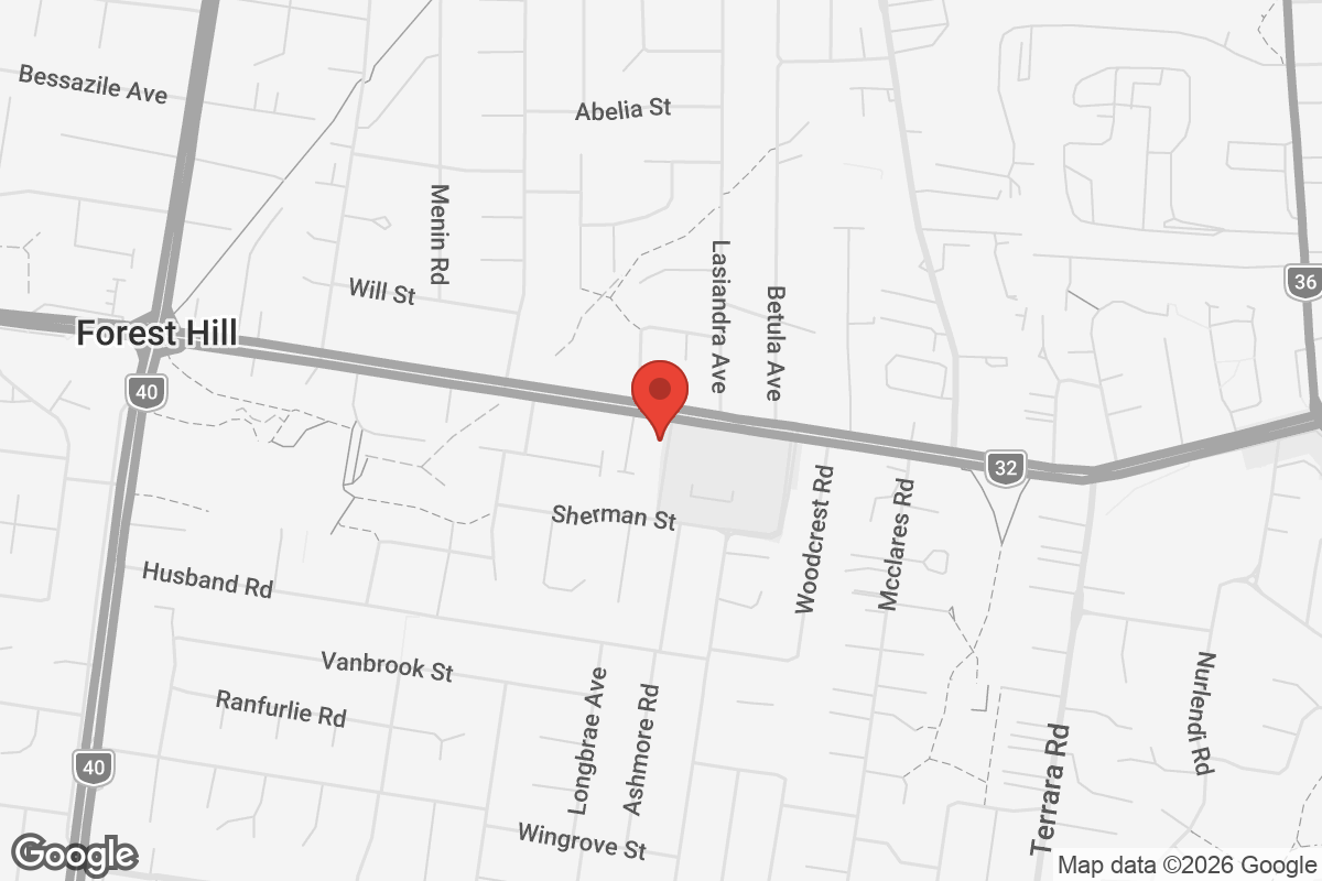 Map of Forest Hill location