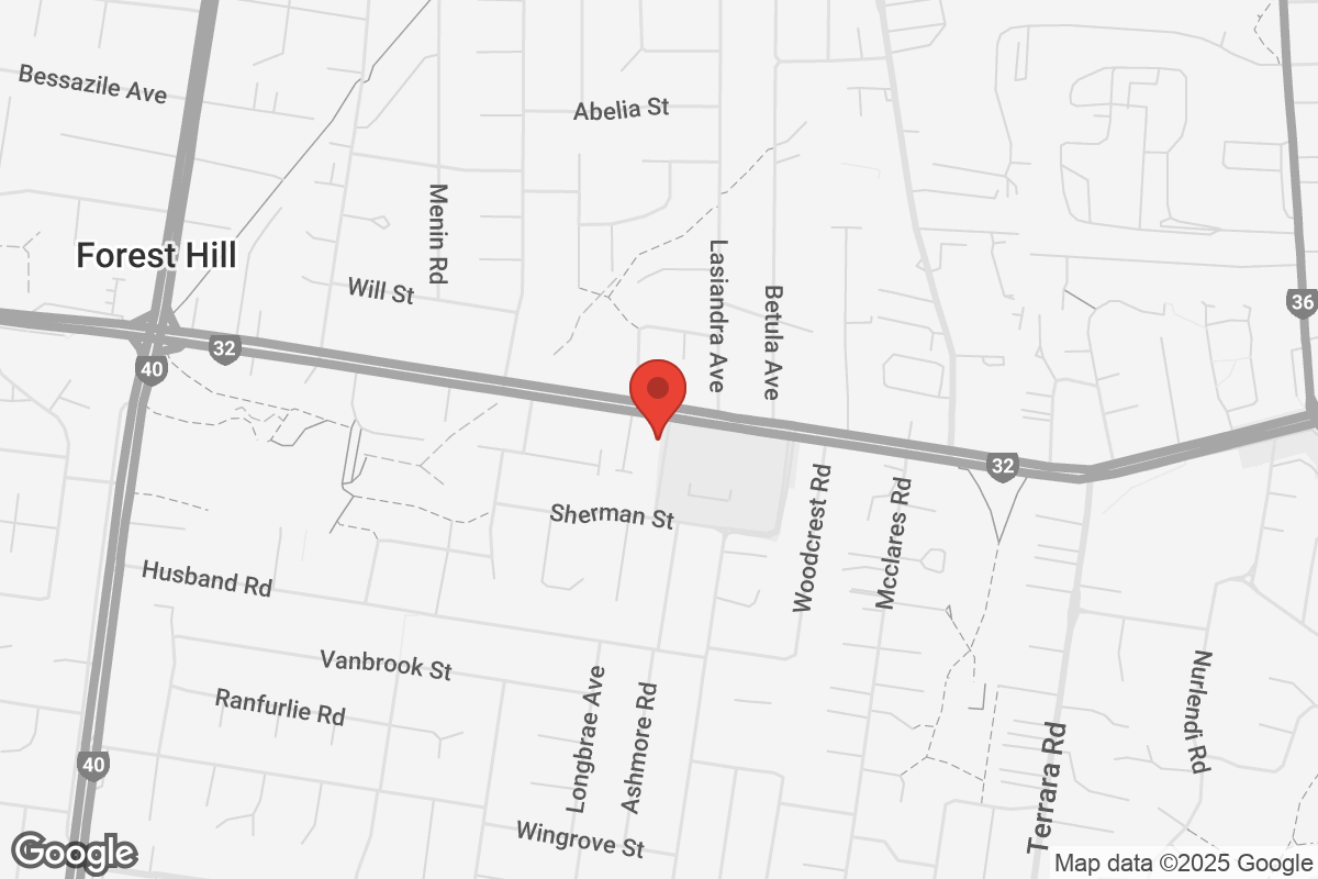 Map of Forest Hill location