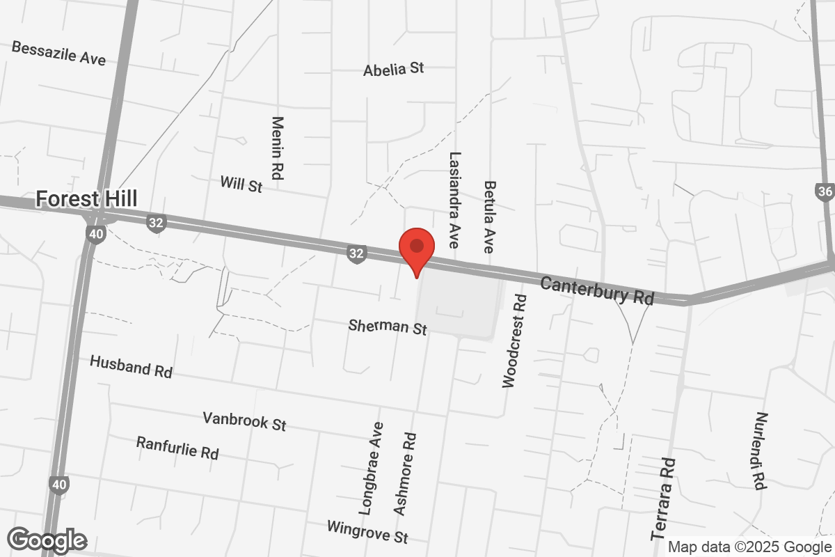 Map of Forest Hill location