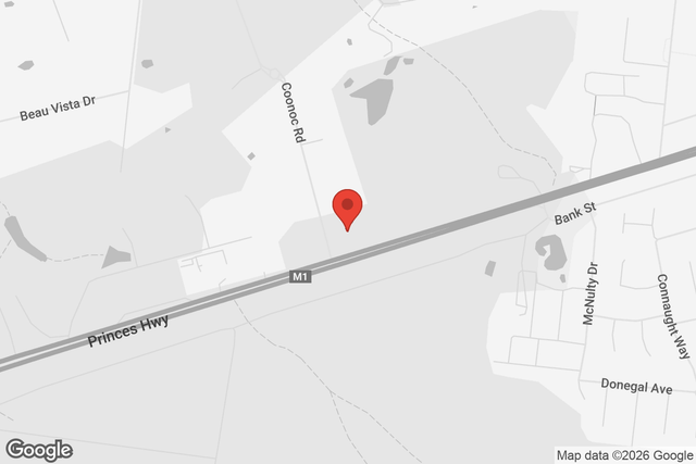 Map of Traralgon location