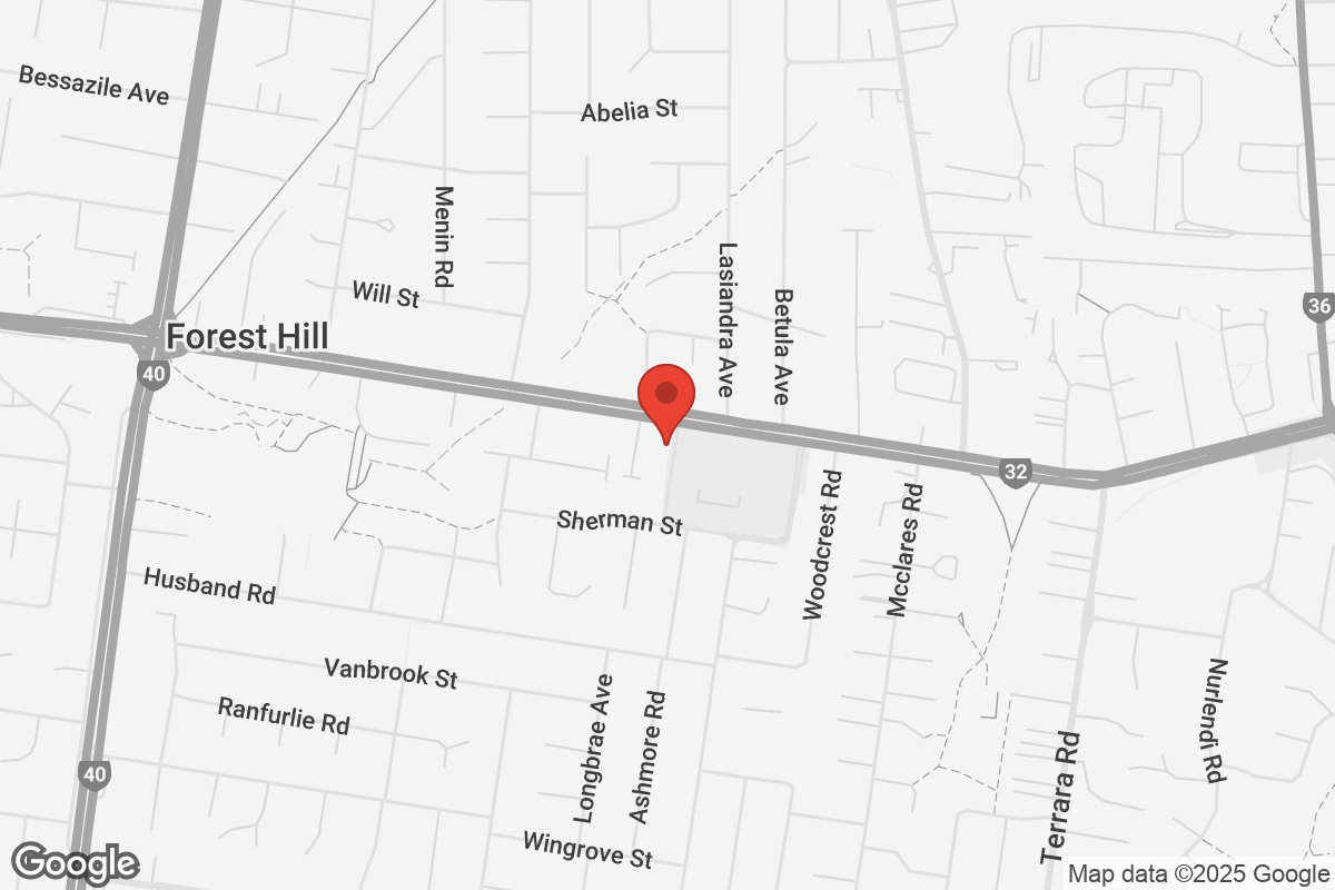 Map of Forest Hill location